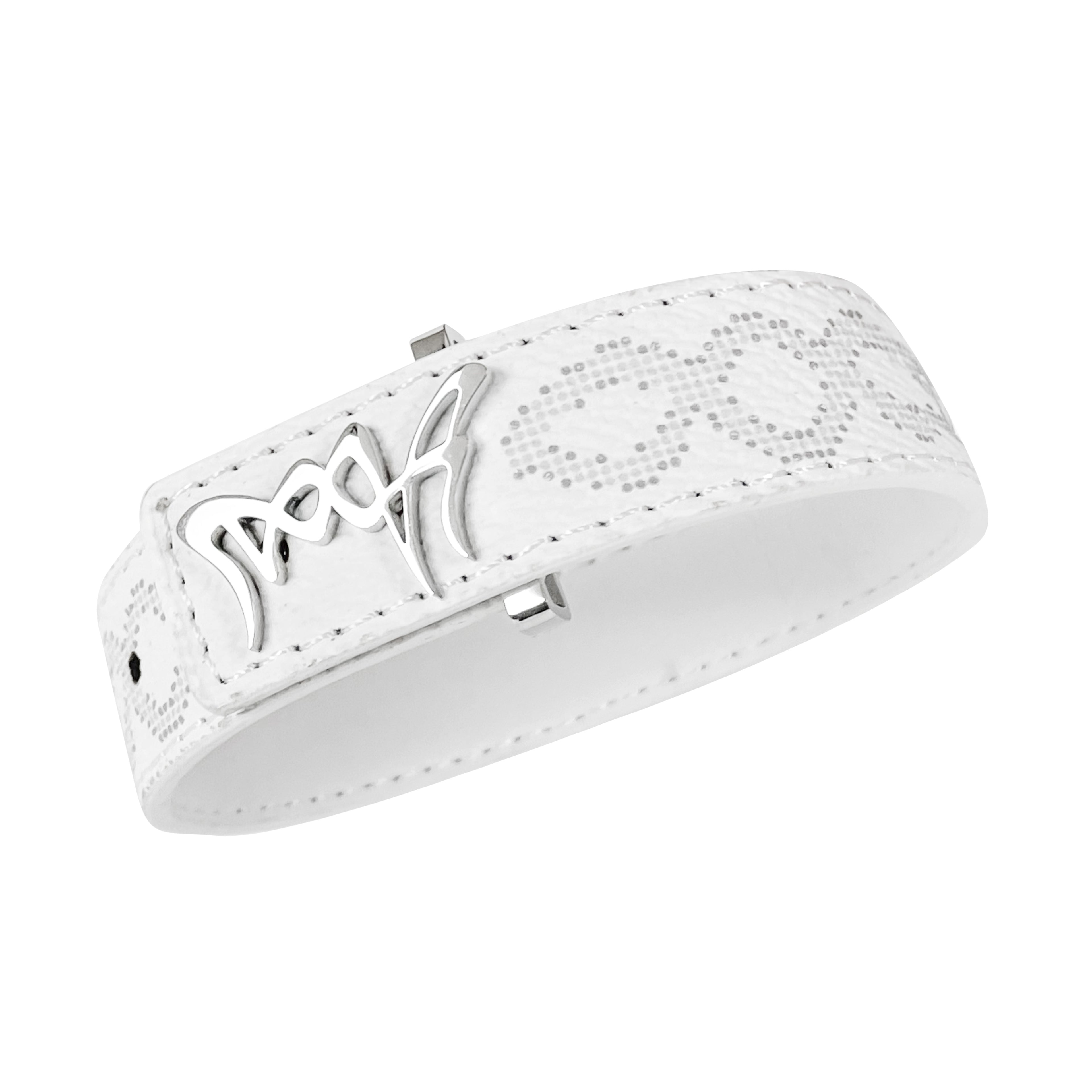 WHITE "LIGNE" BRACELET