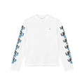WHITE "TRAMÉ" LONGSLEEVE