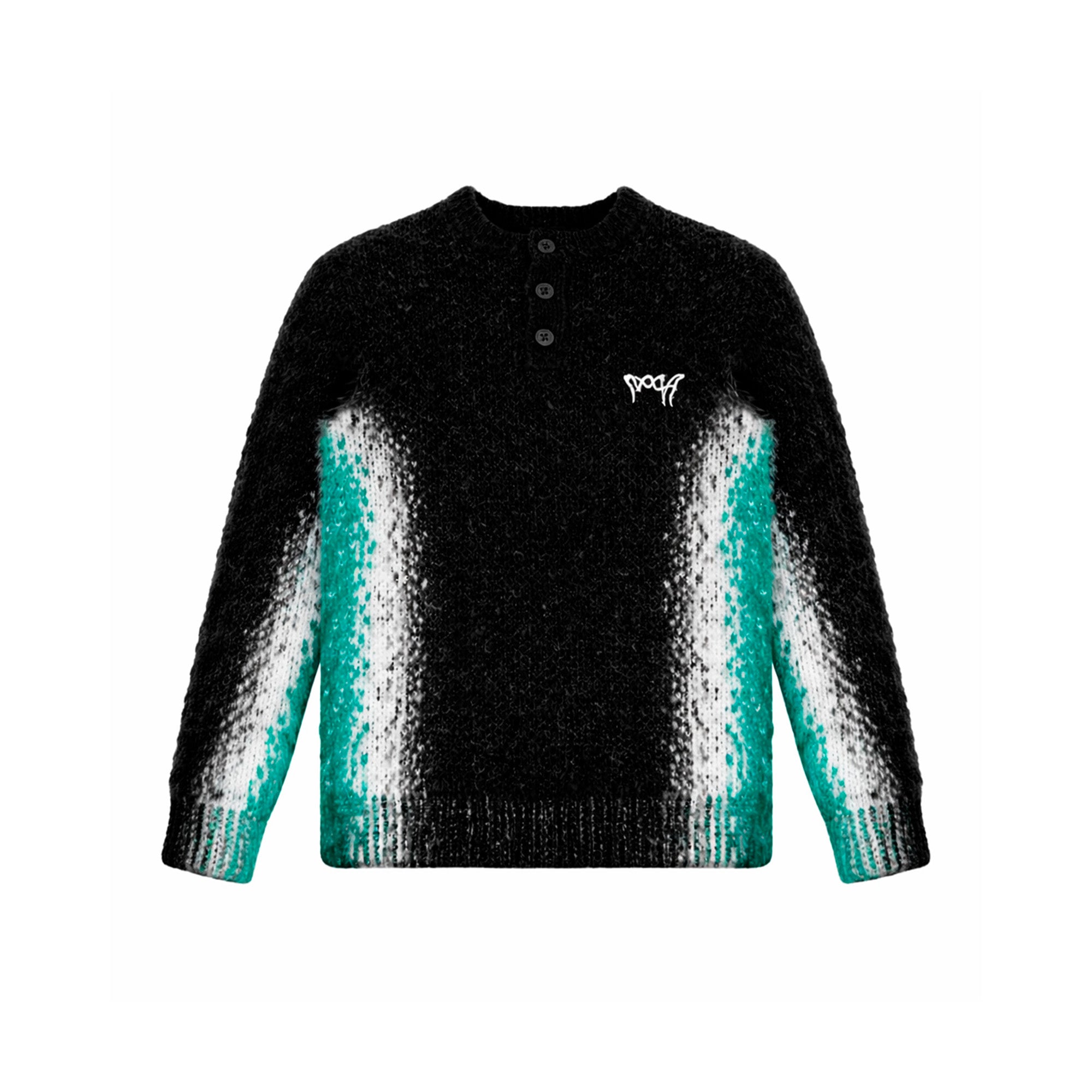 BLACK "BORÉAL" SWEATER